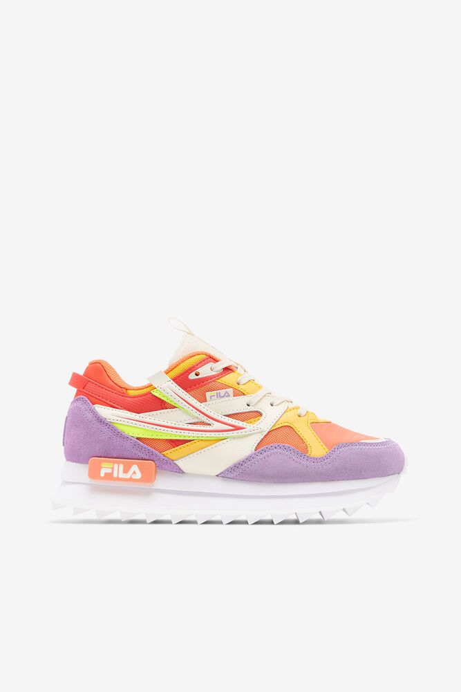 Fila Sandenal Orbit Trainers Orange - Womens - 68301CLBG